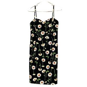 Floral Spaghetti Strap Fitted Mini Dress 6